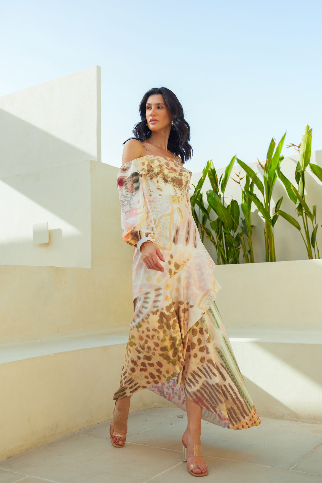 Mojave Melange boho Dress