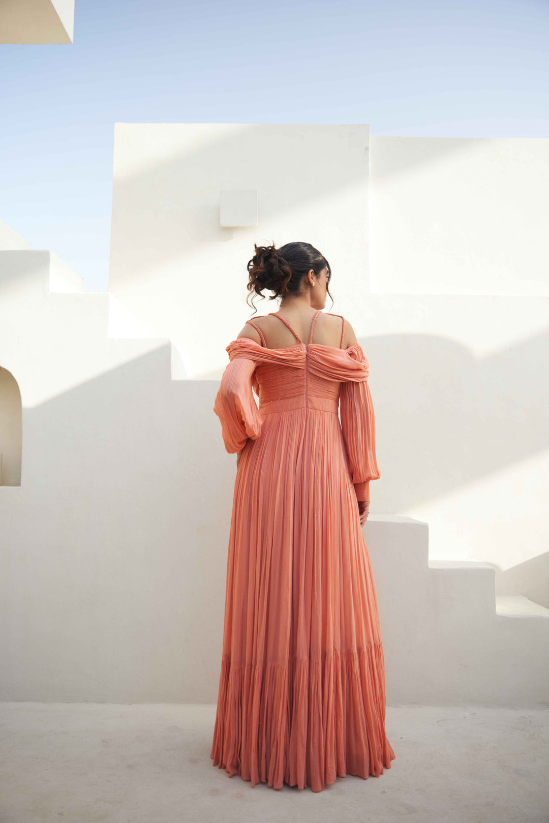 Sunkissed Mango Maxi Dress